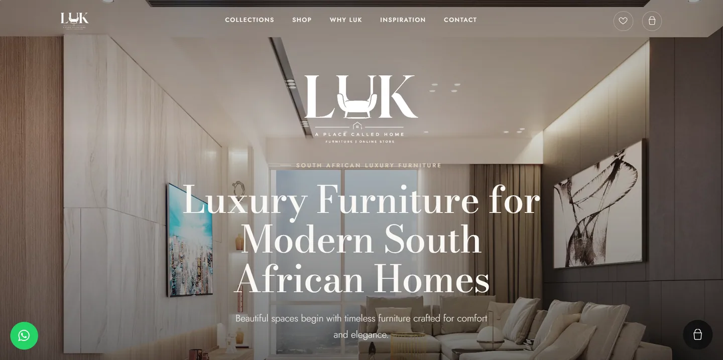 LUK: A Place Called Home website